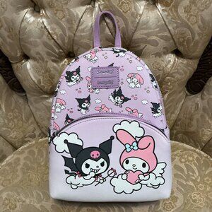 My Melody and Kuromi Sanrio Loungefly Backpack